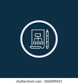 Hierarchy chart icon