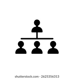 Hierarchy Forming Upward Tree Shape