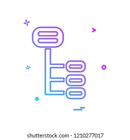 Hierarchy icon design vector