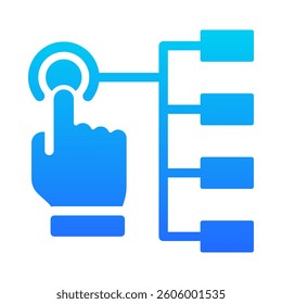 Hierarchy Icon Element for Design