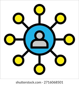 Elemento De Icono De Jerarquía Para Diseño