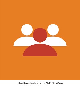 Hierarchy icon, leadership icon, business icon.