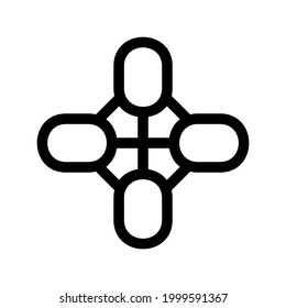 hierarchy icon or logo isolated sign symbol vector illustration - high quality black style vector icons
