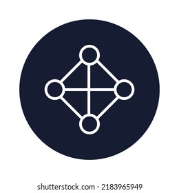 hierarchy link Isolated Vector icon which can easily modify or edit
