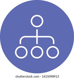 Hierarchy Organization Structure Outline Icon