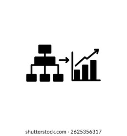 Hierarchy Tree Transforming into Bar Graph