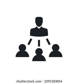 hierarchy vector icon