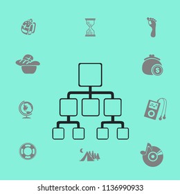 hierarchy vector icon