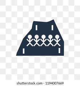 Hieroglyph vector icon isolated on transparent background, Hieroglyph transparency concept can be used web and mobile