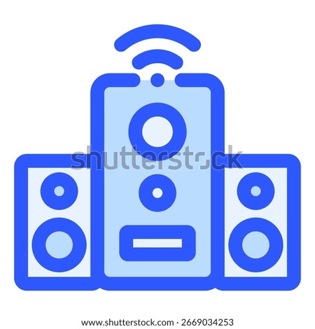 Hifi icon symbol. Vector illustration.