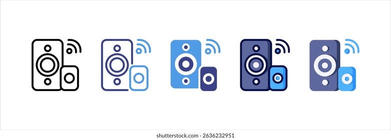 Hifi Multi Style Icon Set