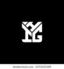 HIG letter logo vector design, HIG simple and modern logo. HIG luxurious alphabet design  