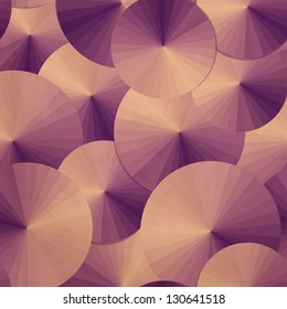 High angle view of umbrellas, sea of umbrellas, umbrella seamless pattern. That square design has the ability to be repeated or tiled without visible seams.
