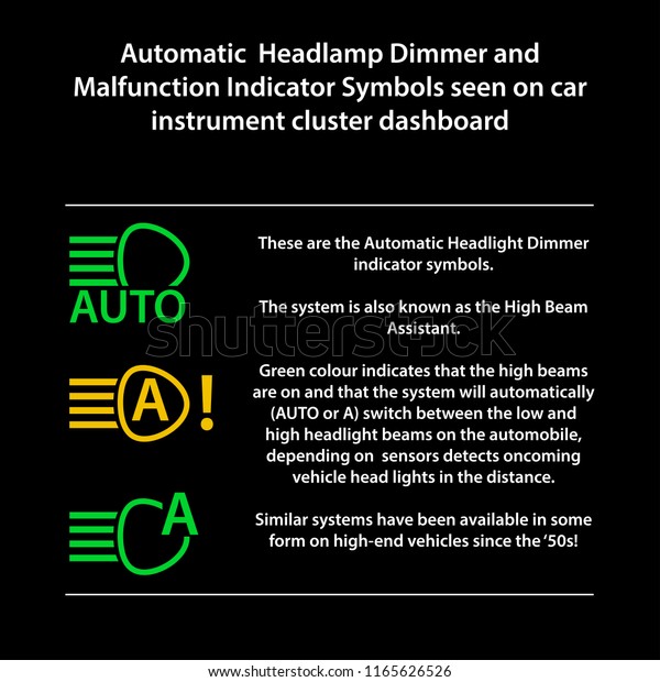 headlight symbols