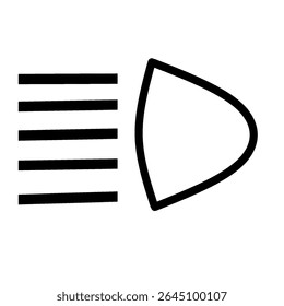 high beam light indicator warning light car useful for automotive designs black silhouette