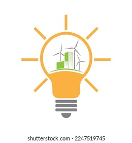 high building inside  light bulb 