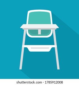 high chair icon- vector illustration