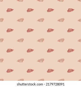 High chef hat engraved seamless pattern. Kitchen traditional element for cook in hand drawn style. Sketch texture for fabric, wallpaper, textile, print, title, wrapping paper. Vector illustration.