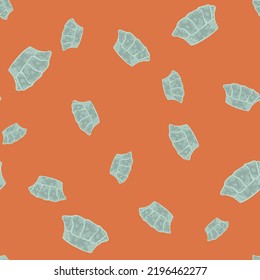 High chef hat engraved seamless pattern. Kitchen traditional element in hand drawn style. Sketch texture for fabric, wallpaper, textile, print, title, wrapping paper. Vector illustration.
