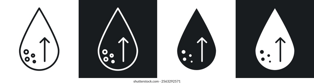High cholesterol icon pack for app and website ui designs.