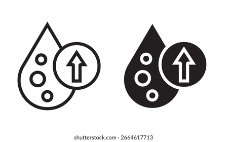 High cholesterol icon set in black glyph style. silhouette collection vector illustration. icon vector outline set illustration sign, High cholesterol icon set in black glyph style. silhouette collect