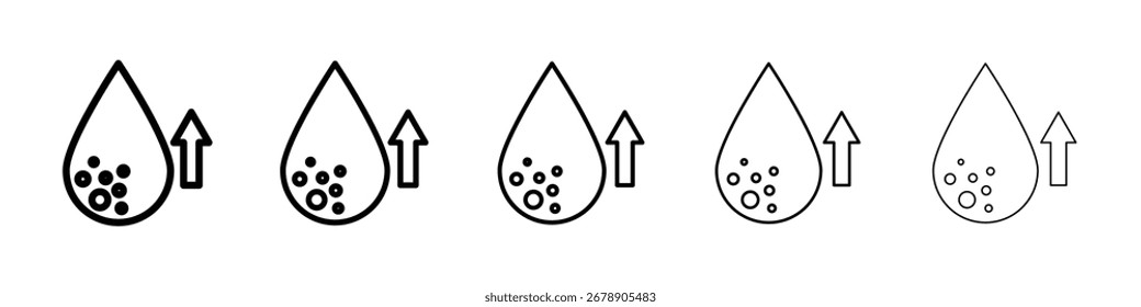 High cholesterol icon Vector Art Illustration