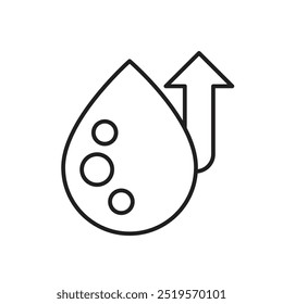 High cholesterolline icon. vector illustration. EPS10