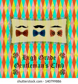 High class gentleman club / Happy Father's Day Greeting Card  