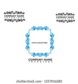 HIGH CLASS INTERIOR LOGO VINTAGE ART FRAME .eps
