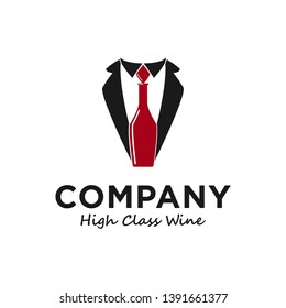 High Class Wine Logo Design Inspiration