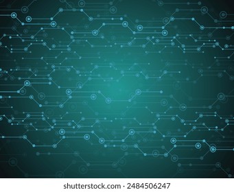 high computer color background. modern futuristic, engineering, Quantum computer technologies concepts, Futuristic circuit board background