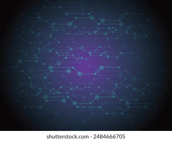 high computer color background. modern futuristic, engineering, Quantum computer technologies concepts, Futuristic circuit board background