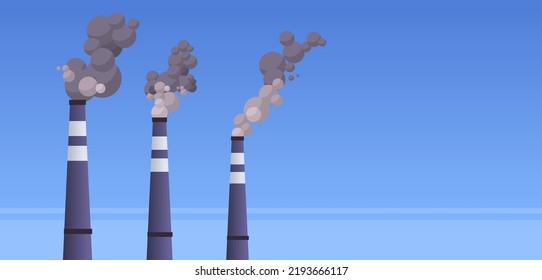 high concrete chimney emits CO2 and dangerous fumes presence of carbon dioxide gas in atmosphere co2 reduction