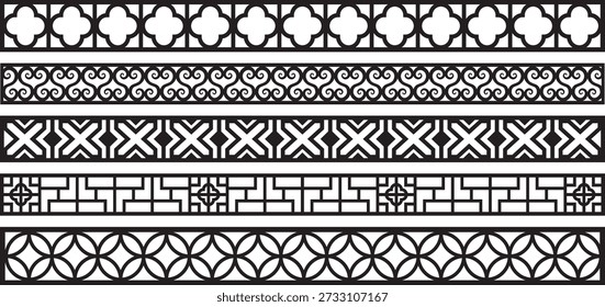 Um alto contraste, preto e branco design geométrico com elementos circulares e quadrados.