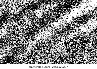High Contrast Black and White Grunge Texture Pattern with Halftone Noise Effect