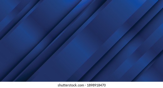 Rayas brillantes azules y blancas de alto contraste. Resumen del diseño de banner gráfico de tecnología. Antecedentes corporativos del vector