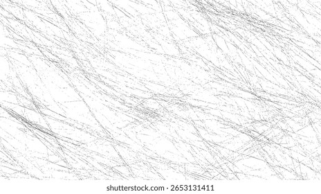 High contrast diagonal scratch texture background. Seamless hand-drawn messy sketch pattern. Clean white surface with pencil line overlay.
