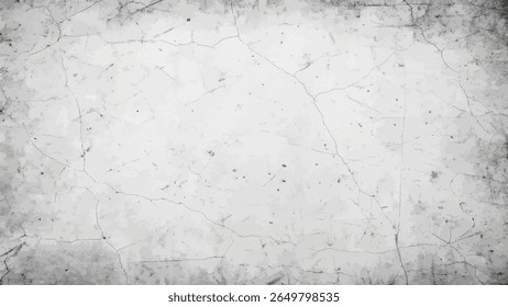 High contrast grunge background with black and white scratched texture and spotted noise effect, perfect for vintage, retro, or distressed design overlays and backdrops