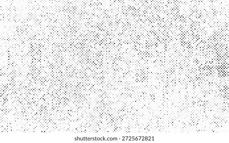 High contrast grunge halftone texture in black and white, ideal for abstract backgrounds, posters, vintage prints, and digital overlays.
