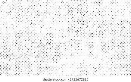 High contrast grunge halftone texture in black and white, ideal for abstract backgrounds, posters, vintage prints, and digital overlays.