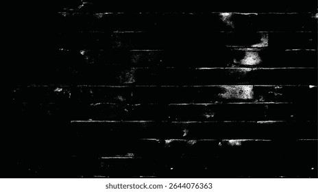 uma imagem de alto contraste com linhas horizontais e manchas, criando uma superfície escura texturizada e abstrata.