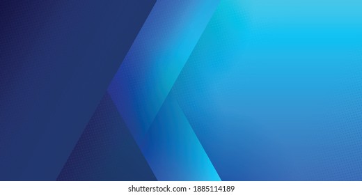 Hochkontrastlichtes Licht und dunkelblaue glänzende Streifen. Abstraktes Design für technische Grafikbanner. VektorCorporate Hintergrund