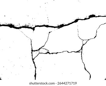Textura monocromática grunge de alto contraste