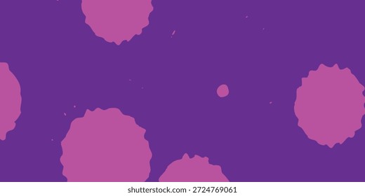 High Contrast Neon Pink Splatter on Dark Purple Background