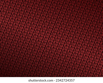 High contrast red and black glossy stripes background. Abstract technology graphic banner design. Vector corporate background.