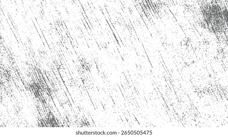 High contrast scratch grunge texture. Diagonal distressed dust pattern background. Vintage ink scratch overlay for design and poster effects.
