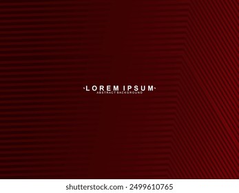 Fondo de rayas rojas degradadas brillantes de alto contraste. Fondo rojo con patrón moderno. Diseño de Anuncio gráfico de tecnología Abstractas. Antecedentes corporativos de Vector.