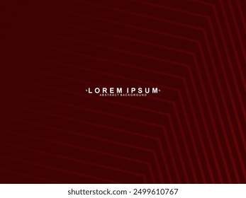 High contrast shiny gradient red stripes background. Red background with modern pattern. Abstract technology graphic banner design. Vector corporate background.