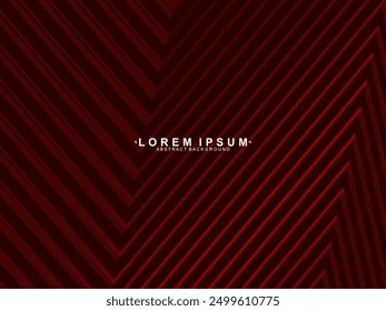 High contrast shiny gradient red stripes background. Red background with modern pattern. Abstract technology graphic banner design. Vector corporate background.