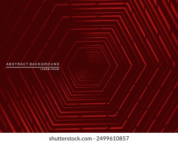 High contrast shiny gradient red stripes background. Red background with modern pattern. Abstract technology graphic banner design. Vector corporate background.